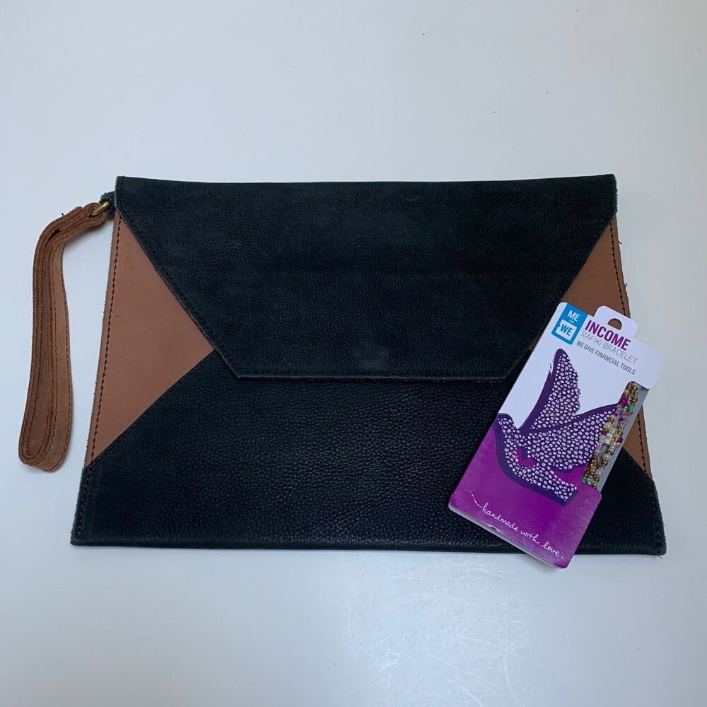 Me to We Atelier Leather Pouch Set